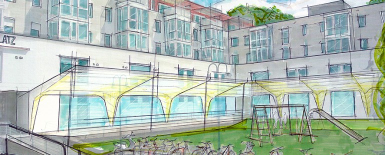 Markthalle Arkadenplatz, Kufstein, 2012