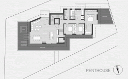 Grundrisse Aufinger-Penthouse